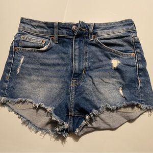 Divided kids girl jean shorts